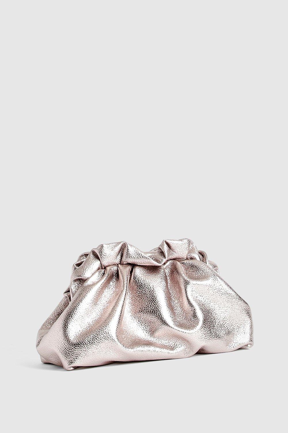 Boohoo discount silver bag